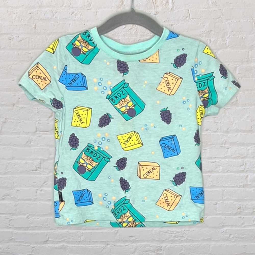 Birdz Cereal Print T-Shirt